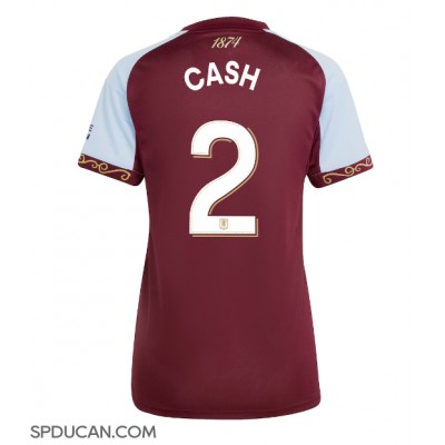 Zenski Nogometni Dres Aston Villa Matty Cash #2 Domaci 2025-26 Kratak Rukav Zenski Nogometni Dres Aston Villa Matty Cash #2 Domaci 2025-26 Kratak Rukav